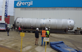 ERGIL Successfully Completes Distilled Nitrile & Crude Nitrile Vessel Project 37