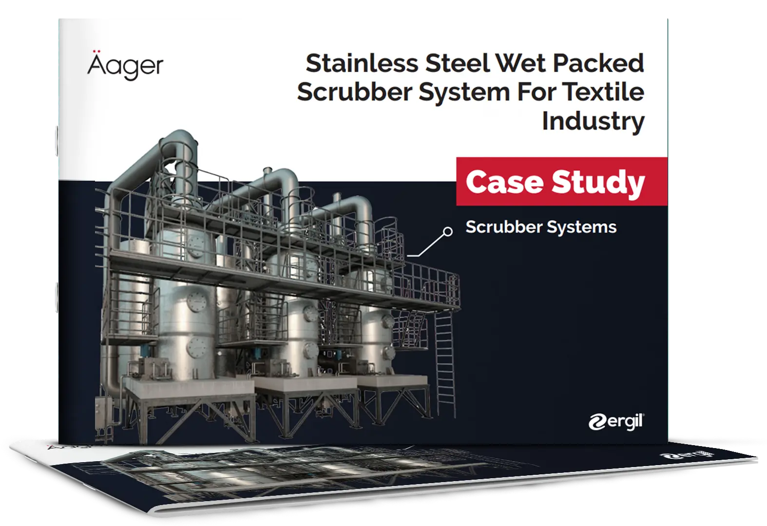 Stainless Steel Wet Packed Scrubber System for Textile Industry 30