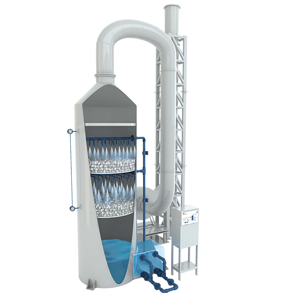 Bioschrubber 15 Wet Packed Scrubber