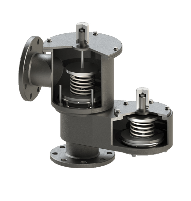 Bioschrubber 40 Pressure Vacuum Valves