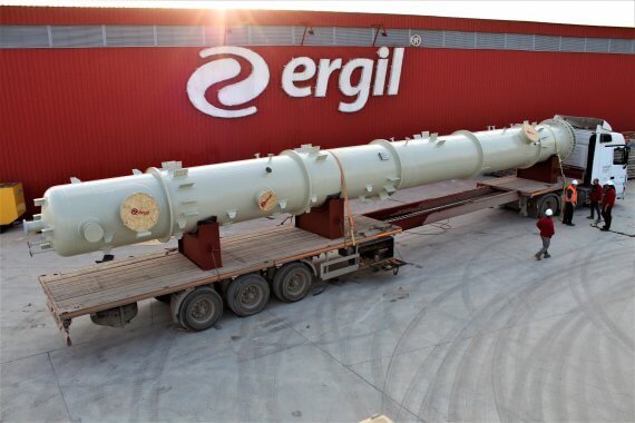 Ergil Successfully Completed Gas Boot & Knockout Drum Separator Fabrication for Gazprom Neft 127