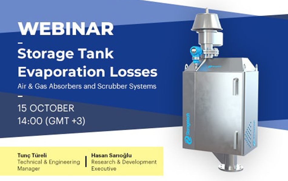 Storage Tank Evaporation Losses – Air & Gas Absorbers and Scrubber Systems – Webinar 93