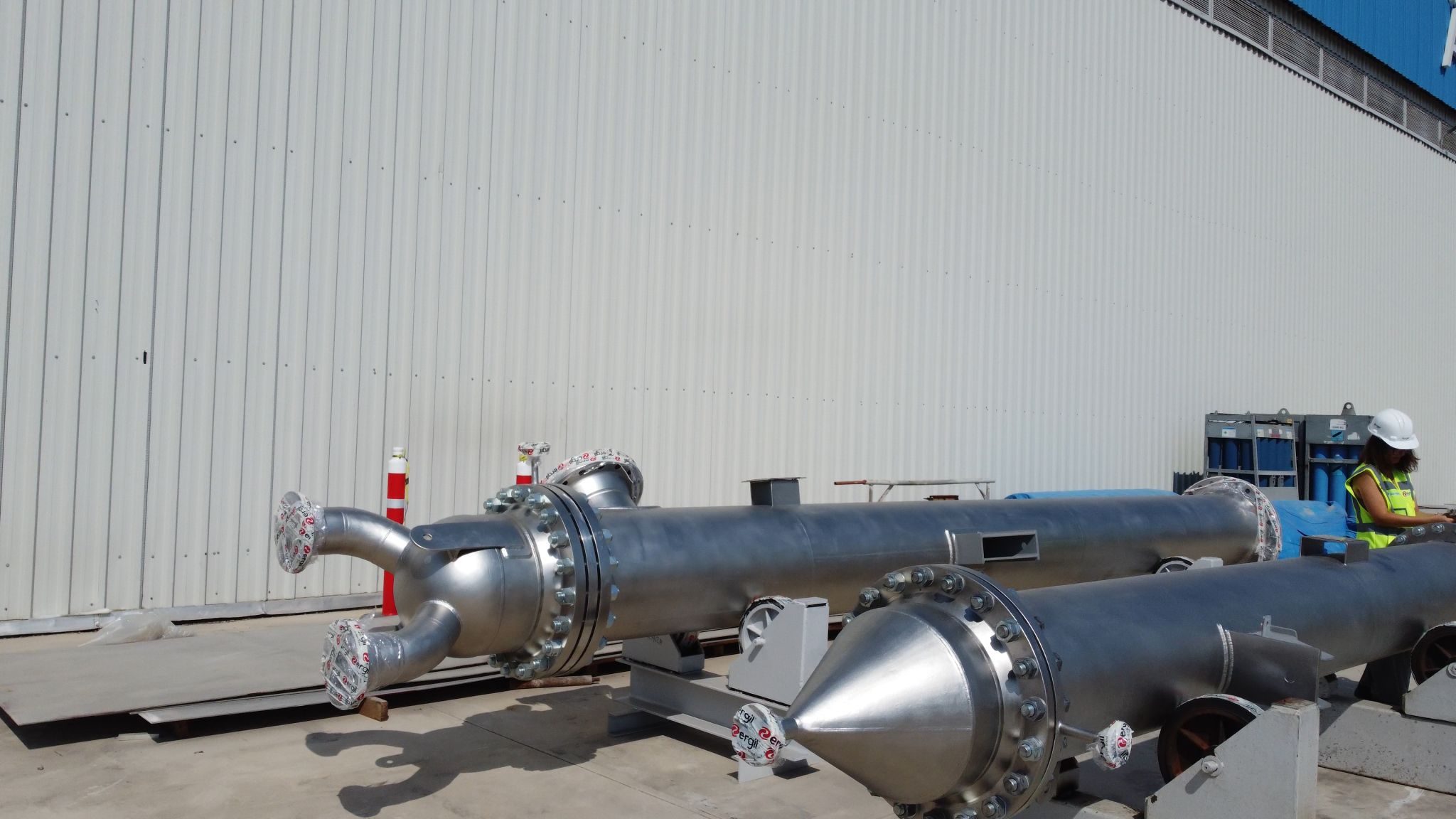 ERGIL team successfully completed heat exchanger, condenser, and boiler order for a chemical plant in Turkey 31