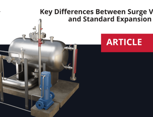 Key Differences Between Surge Vessels and Standard Expansion Tanks