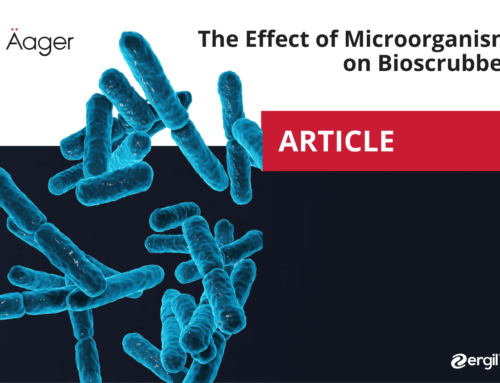 The effect of microorganism on bioscrubber