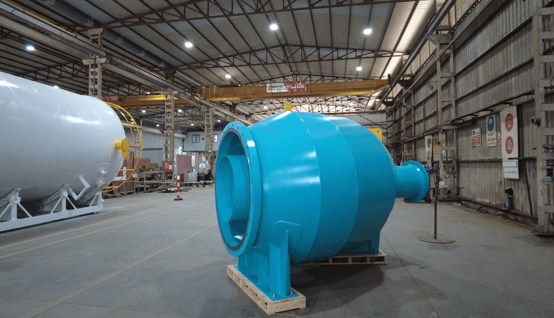 Vessel for Aerodynamic Testing Tunnel 1