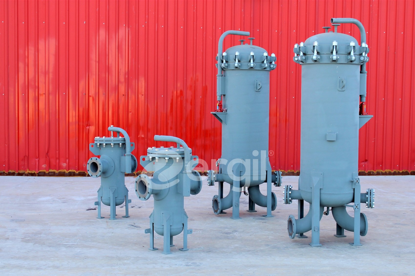 ERGIL filtration separation and pressure-vessel equipment range
